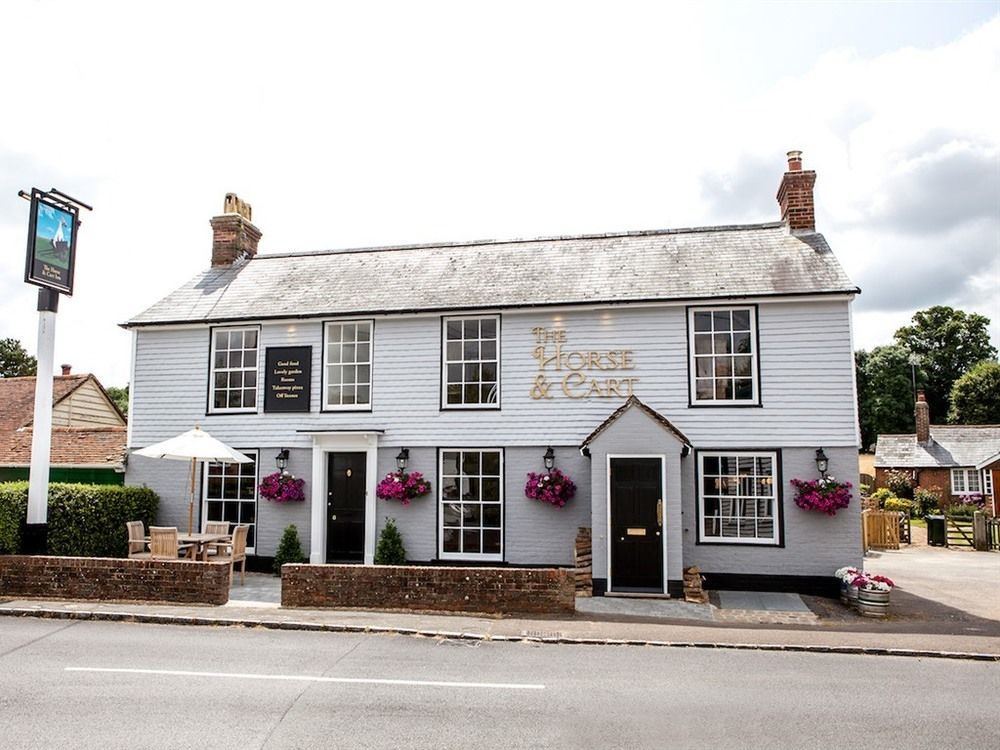 Отель The Horse & Cart Peasmarsh Экстерьер фото
